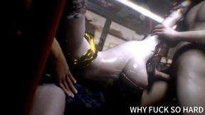 3D Cosplay Super Model Naked Her Huge Boobs Got Her Wet Pussy Fucked so Hard