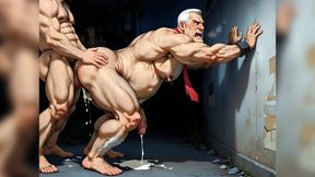 *** Grandpa Ass Fuck Cum