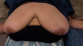 saggy titty show