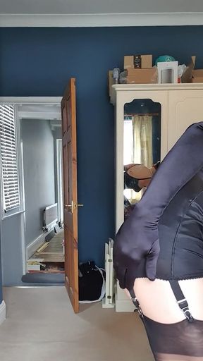 New black corselette