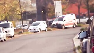 Outdoor Sex Adventures - Blondie Babe Fucked in Public Parking Lot
