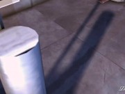 DesireSFM-Supergirl gets taken by Wonder Woman3D PORN