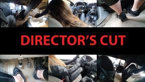 Director's Cut Aggressive Fast Driving in Reeboks and Shiny Leggings WMV