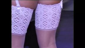 Hot MILF in lingerie gets deep throat and creampie from thick cock&#x1F32D;