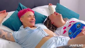 Get On And Jump Stepmommy!! While I Suck All Your Tits