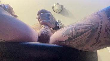 Jason Collins edging and insane cum shot!