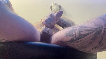 Jason Collins edging and insane cum shot!