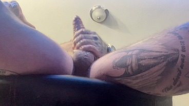 Jason Collins edging and insane cum shot!