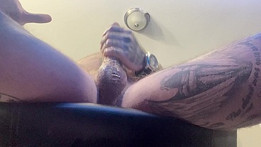 Jason Collins edging and insane cum shot!