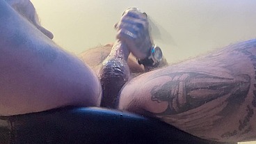 Jason Collins edging and insane cum shot!