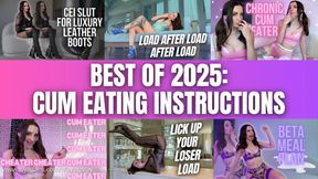 Best of 2025: Cum Eating Instructions