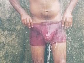 Gay outdoor shower