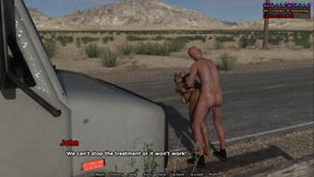 The Fiancée by Lounatick - Creampie on the Scorching Desert, Hydrate with Cum 10