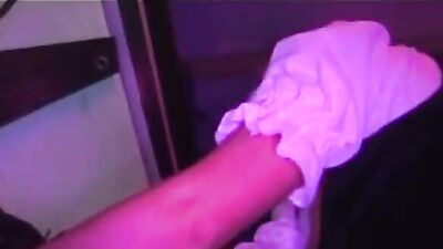 Hot gangbang action with slutty German blonde