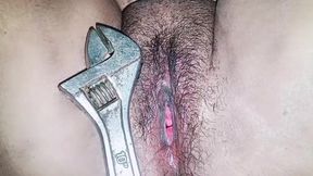 Hot Pakistani Girl fucking himsel in Urdu talk