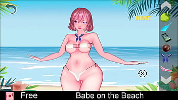Babe Gets Fucked on the Beach: Free XXX Game from Itchio
