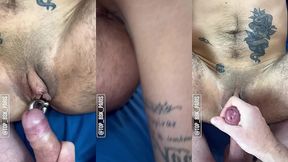 tiago gaucho - ftm fucked by two big cocks