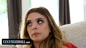 Little and nice Molly Little needs a personal acting coach with Big Dick - exxxtra small