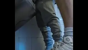 Sweat-Drenched Sneaker Boys Trade Handies in Dirty Restrooms – Raw Gay Action 18+