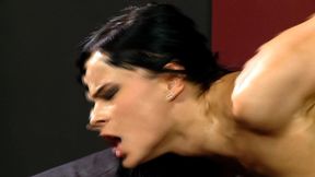 it doesn t matter what time of the day it is, because this dark haired slut is always on...