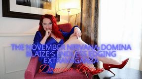 The November Nirvana: Domina Blaize's Endless Edging Extravaganza