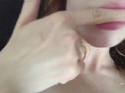 ♡ ★The natural body of a Russian ballerina teases you, but will not let fuck yourself ★ ♡