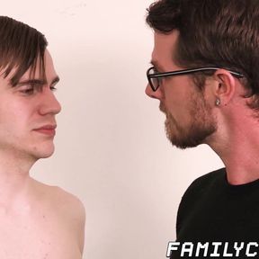 Good looking stepson ass fucked by step dad hard and fast