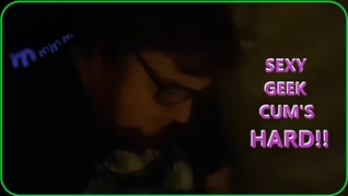 Watch the SEXY geek side of me wearing glasses and slowly Rubbing my Sweet Spot.