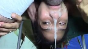 Rough Throat Compilation: Gagging, Choking, and Spit Everywhere!