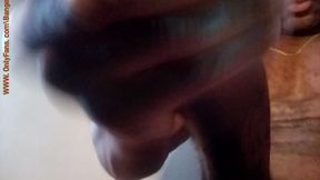 9&#8242; inch Uncut Firehose BBC????! Who cummin more than me????? No body????! Huge cum load????????! 3D+Pov????!