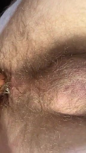 Fuck Daddy’s Hole with Dildo and Cum Inside