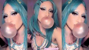 Bubblegum Blowing Bikini Top to Topless Booby Bouncing Thirst Trap Compilation