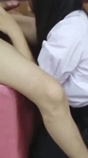 Thai Blowjob Beautiful Girl Practice Hearty Blowjob   Clip 2