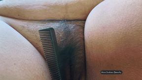 MILF Hira’s Erotic Asmr - Sensual Pussy Hair Combing, Bush Teasing and Female Pleasure Focused