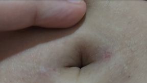 deep bellybutton close up (navel fetish)