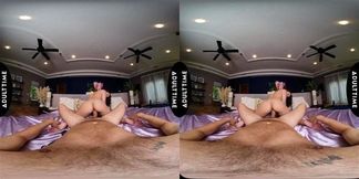 UP CLOSE VR Cuckold Man Wants To Watch You Fuck His Girlfriend Kimmy Kimm On Livestream POV