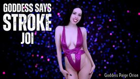 Goddess Says Stroke JOI