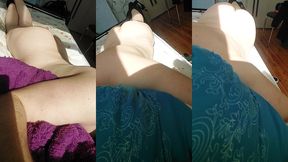 pretty blonde natural body of cute sissy white femboy feminine shaped body