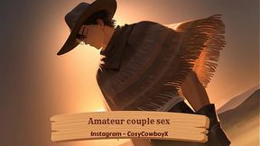 Teen explicit whispers and groans