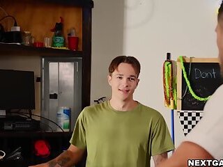 Dirty flip fuck with two studs, Jayden Marcos  Roman Todd