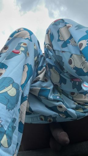 Massive Outdoor Cumshot