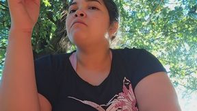 “Don’t speak, just watch me enjoy my smoke