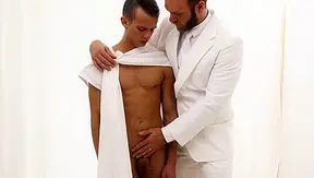 Young Convert Receives Holy Devotion From Bearded Mormon Priest – 18+