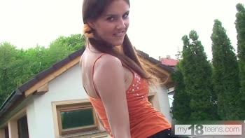 pussy - Horny Teen (18+)'s Wrong House Stop Leads to Uncontrollable Lust