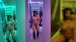 curvy & bouncing nonbinary ebony goddess demanding worship with every move they make