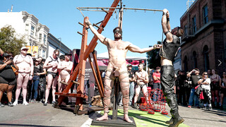 Kinky crowd thirst for extreme acts of BDSM!