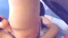 Kim Sunx Beige Dildo, Anal, Pussy