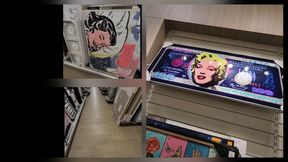 ASMRING MARILYN MONROE BY ANDY WARHOL POP ART