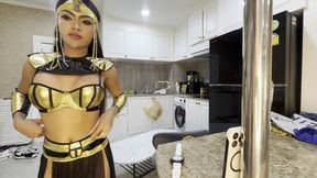 Goddess Cleopatra Fucks and Get Fucks From a Big Cock