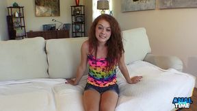 anal gaping redhead alice green gets ass filled by philly jhon!